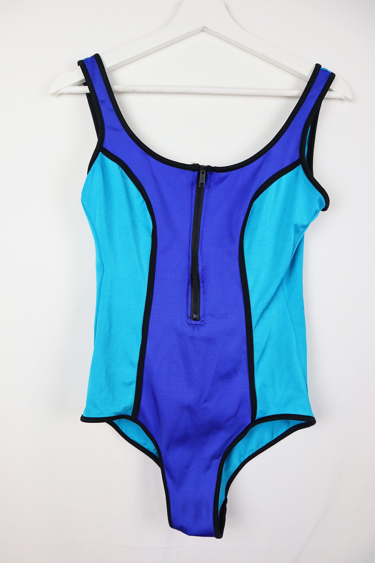 Badeanzug Vintage Blau ( Gr. L )