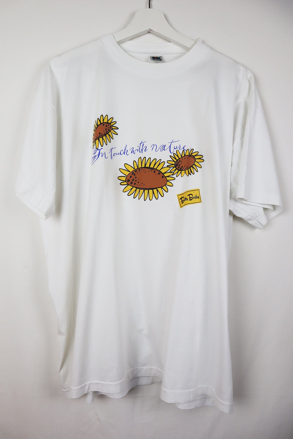T-Shirt Vintage Sonnenblumen ( Gr. L/XL )