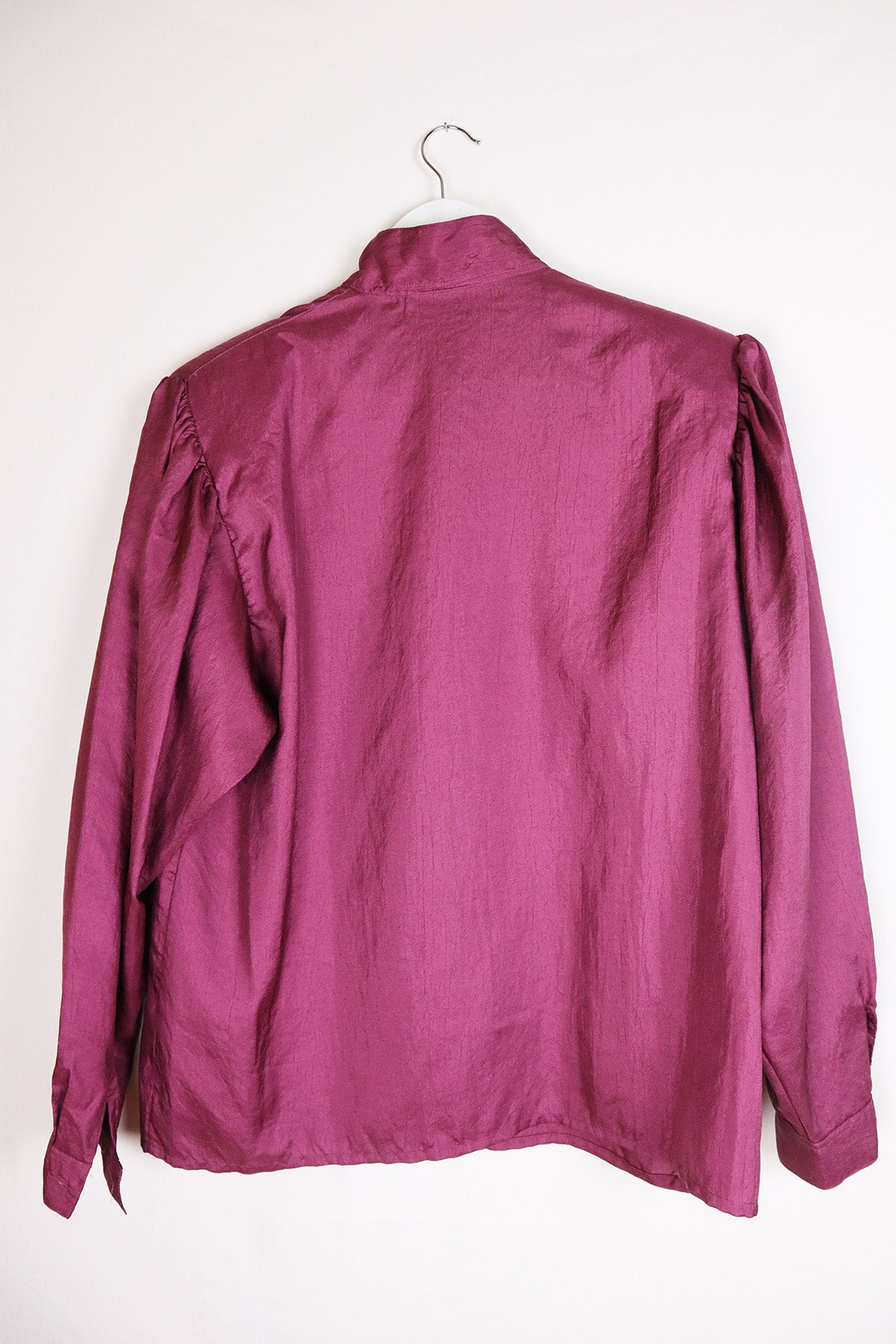 Bluse Vintage Dunkelrot ( Gr. M/L )