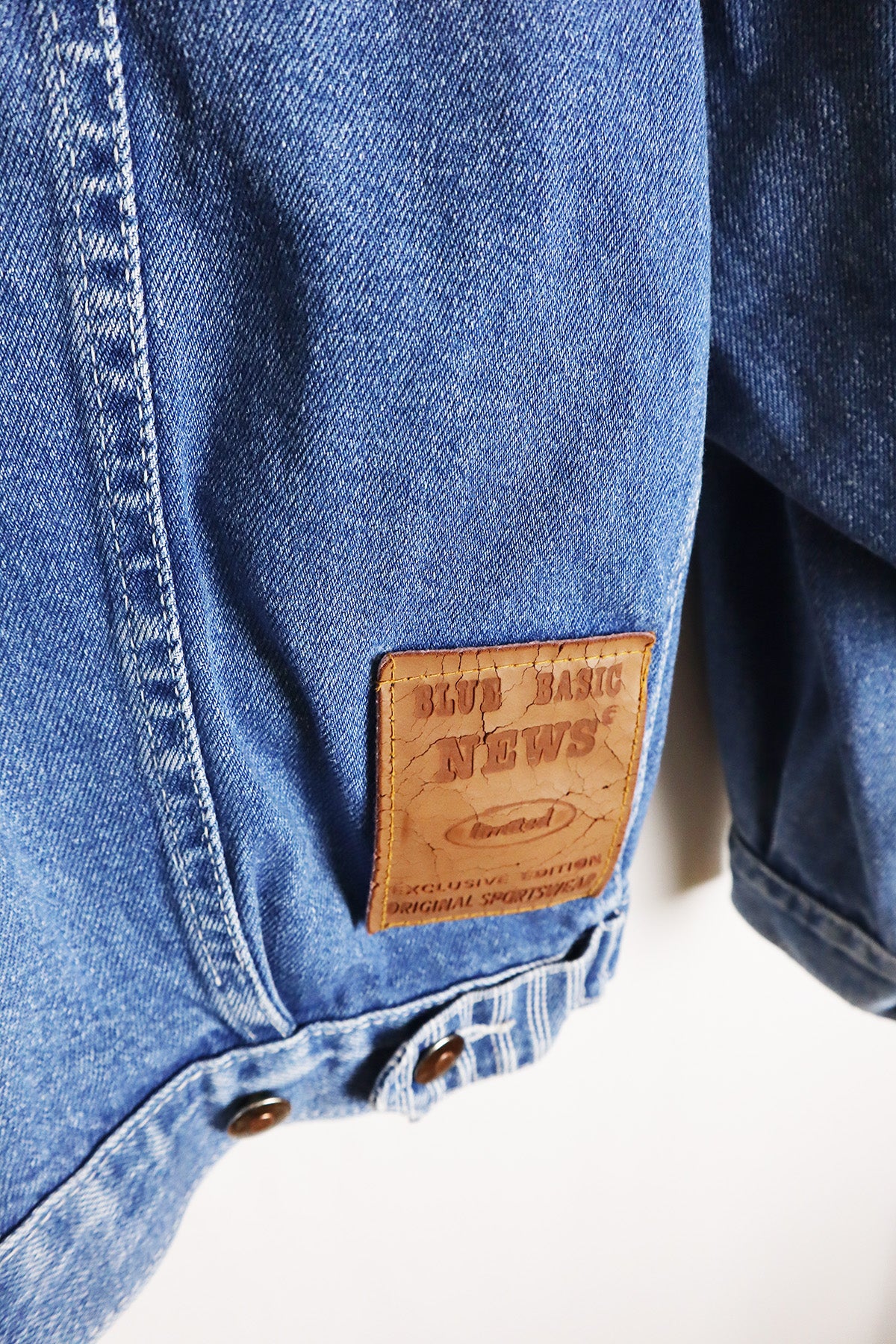 Jeans Jacke Vintage Kids Streifen ( Gr. 140 )