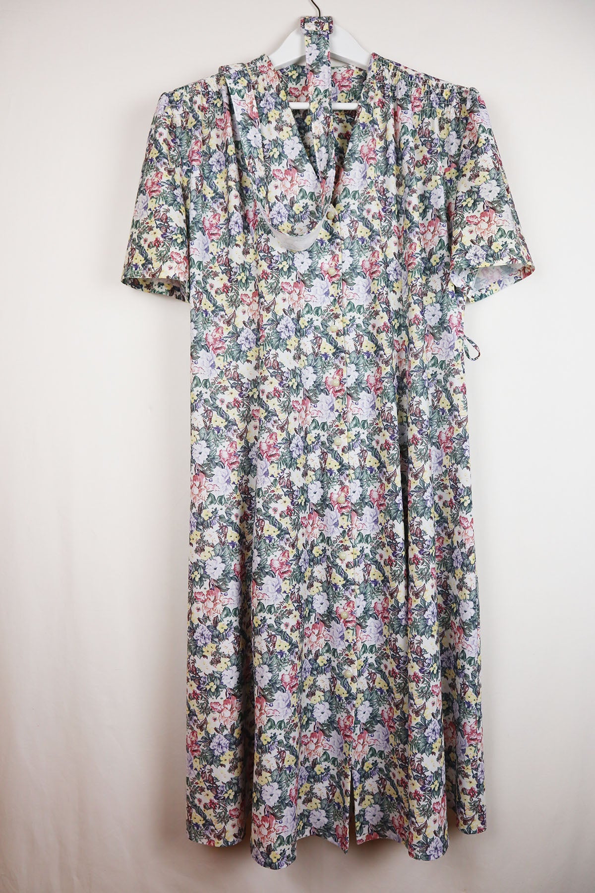 Kleid Vintage Blumen Allover ( Gr. M/L )