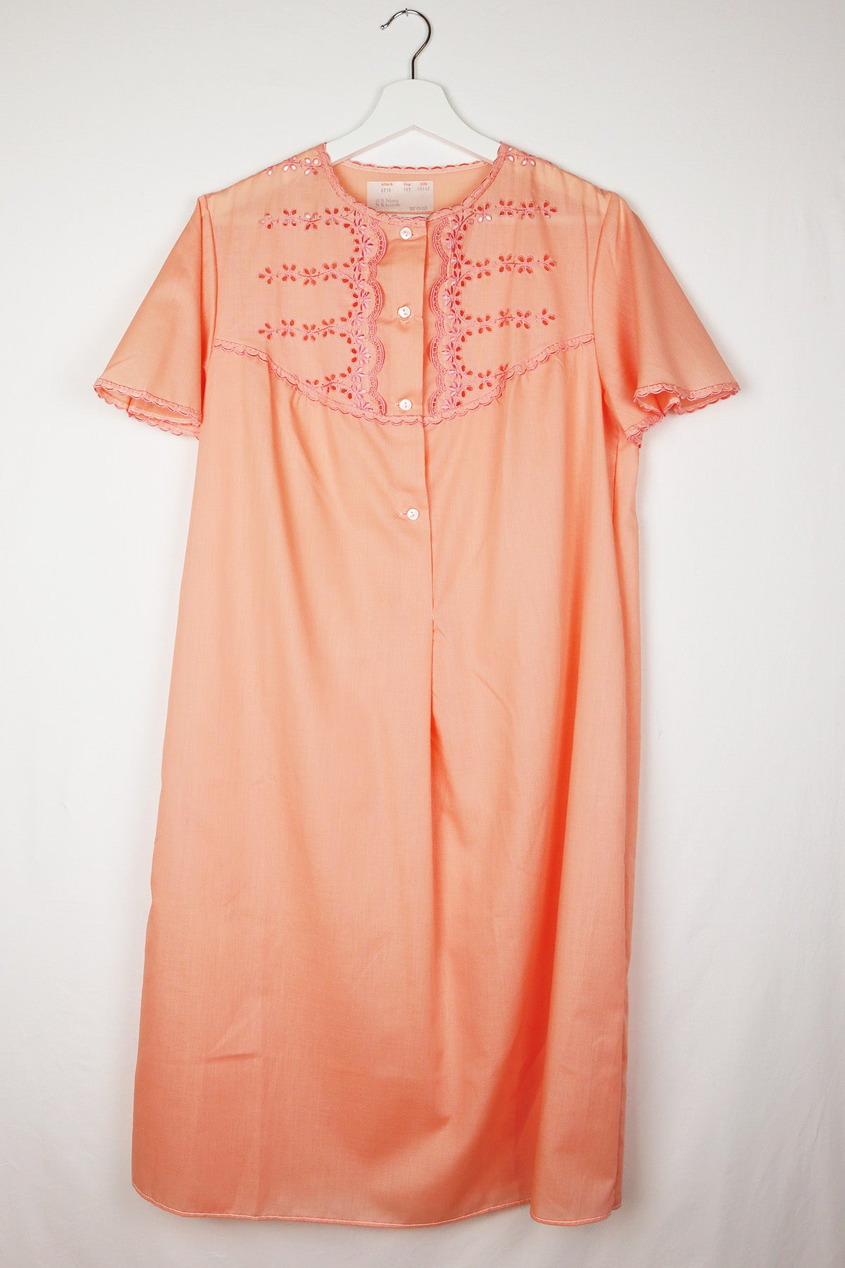 Nachthemd Vintage Pfirsich ( Gr. M/L )