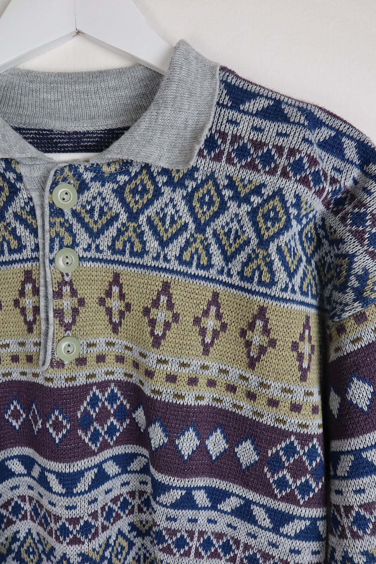 Pullover Vintage Azteken Muster ( Gr.M/L )