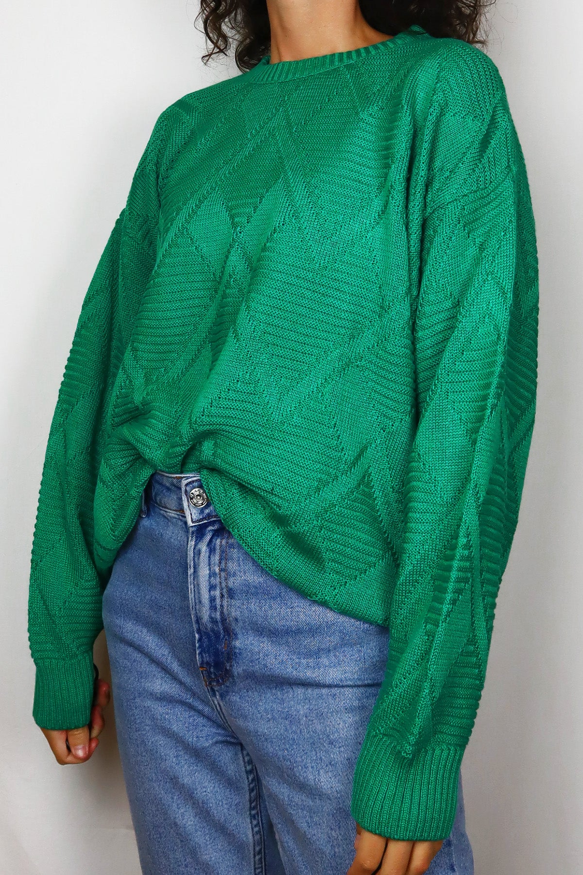 Unisex Pullover  Vintage Grün ( Gr. M und Gr. L )