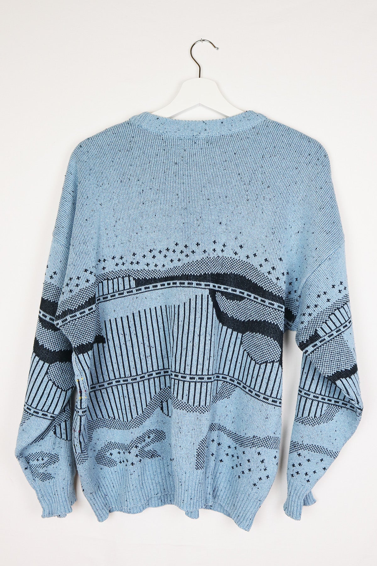 Pullover Vintage Abstract Pattern ( Gr. M/L )