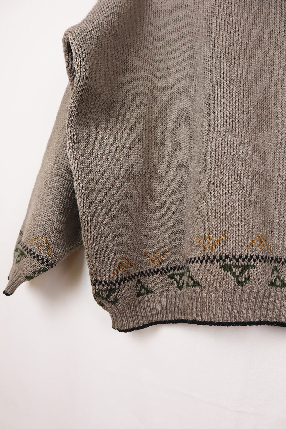 Pullover Vintage Beige Ornamente ( Gr. L/XL )