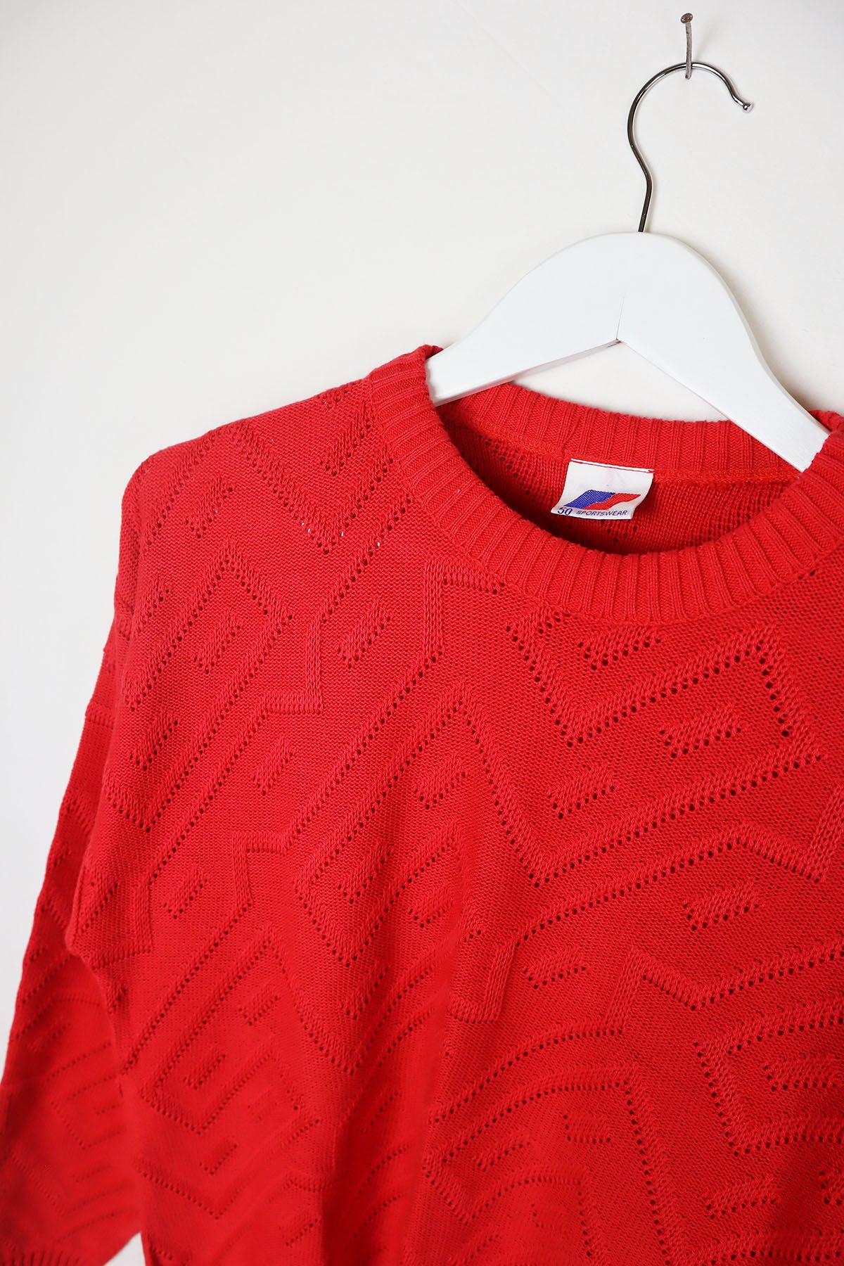 Basic Pullover Vintage Rot ( Gr. M )