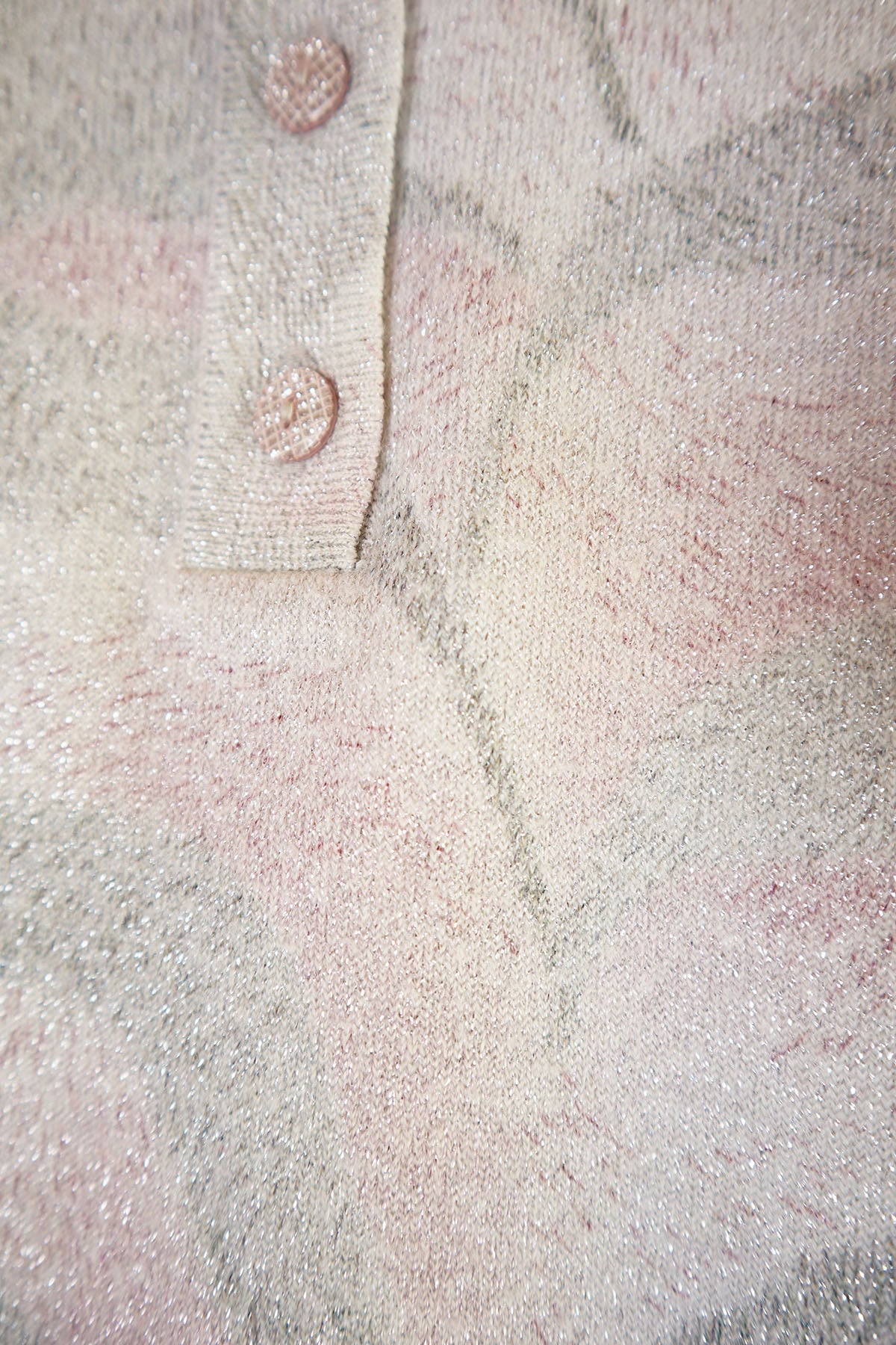 Pastell Lurex Vintage Pullover