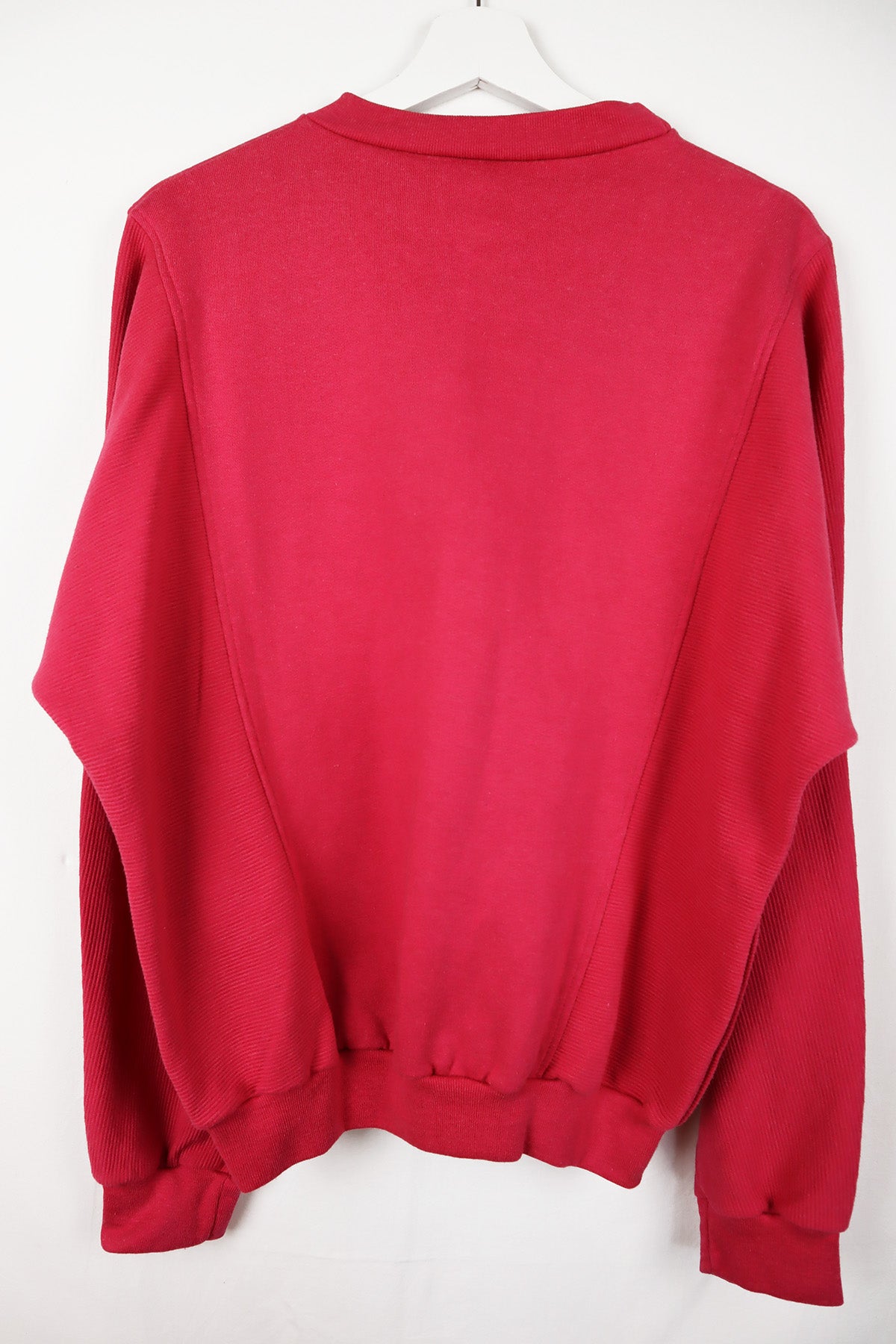 Sweater Vintage Himbeer Rot ( Gr. M )